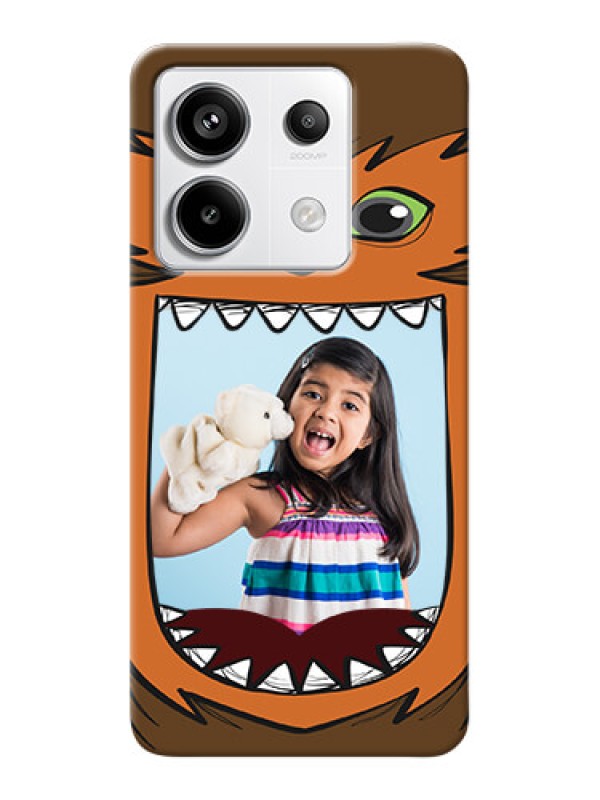 Custom Redmi Note 13 Pro 5G Phone Covers: Owl Monster Back Case Design