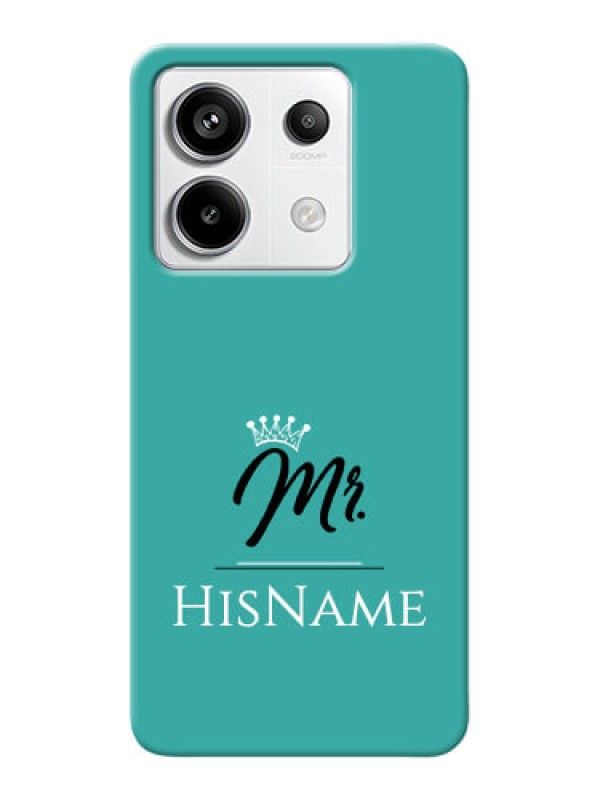 Custom Redmi Note 13 Pro 5G Custom Phone Case Mr with Name