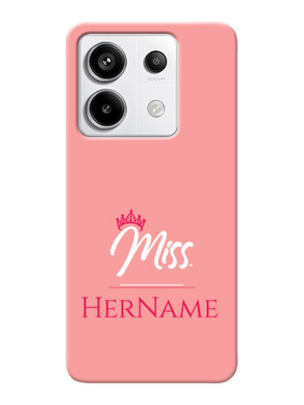 Custom Redmi Note 13 Pro 5G Custom Phone Case Mrs with Name