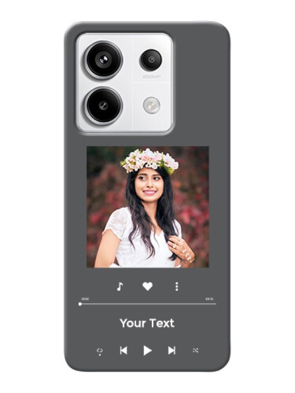 Custom Redmi Note 13 Pro 5G Custom Mobile Case with Play The Music Design