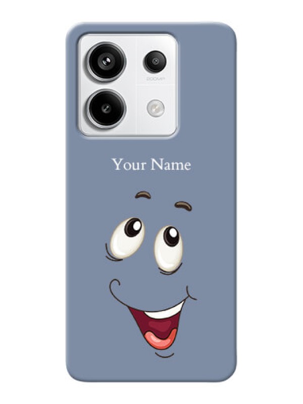 Custom Redmi Note 13 Pro 5G Photo Printing on Case with Laughing Cartoon Face Design