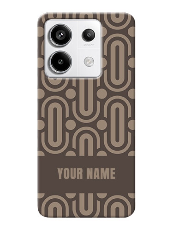 Custom Redmi Note 13 Pro 5G Custom Phone Case with Captivating Zero Pattern Design