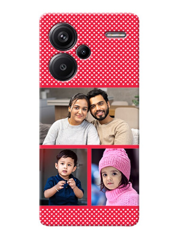 Custom Redmi Note 13 Pro Plus 5G mobile back covers online: Bulk Pic Upload Design