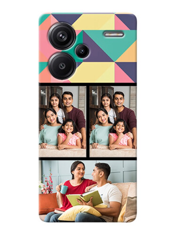 Custom Redmi Note 13 Pro Plus 5G personalised phone covers: Bulk Pic Upload Design