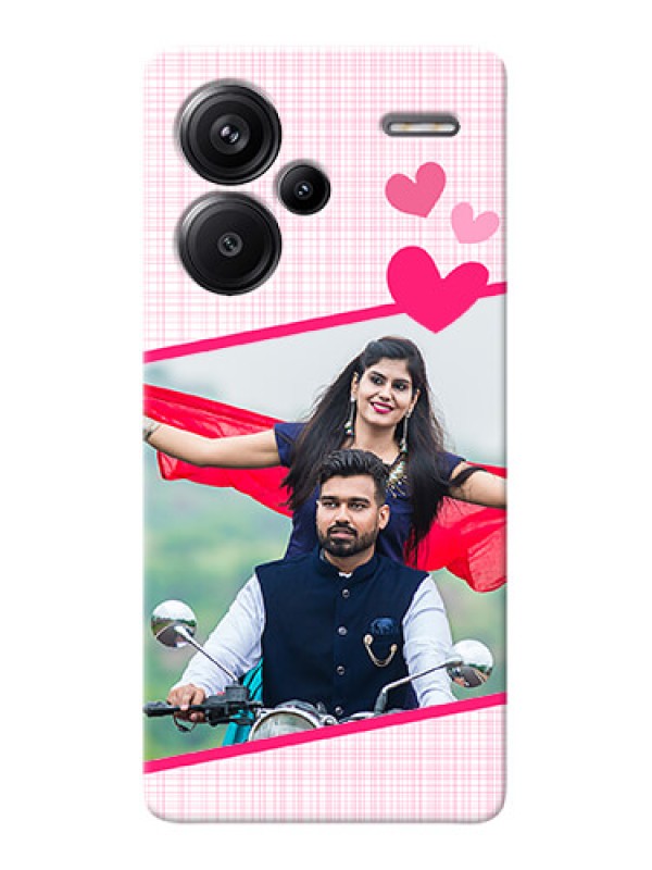 Custom Redmi Note 13 Pro Plus 5G Personalised Phone Cases: Love Shape Heart Design