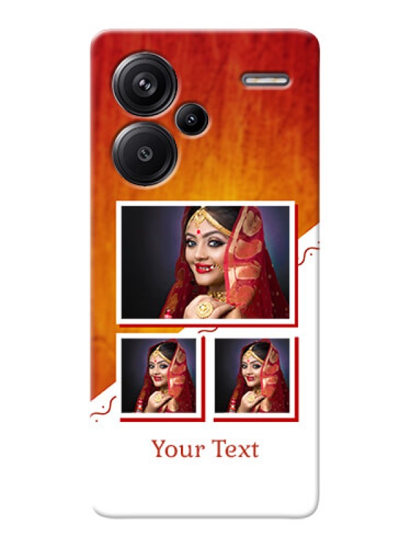 Custom Redmi Note 13 Pro Plus 5G Personalised Phone Cases: Wedding Memories Design