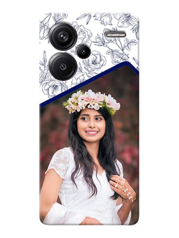 Custom Redmi Note 13 Pro Plus 5G Phone Cases: Premium Floral Design