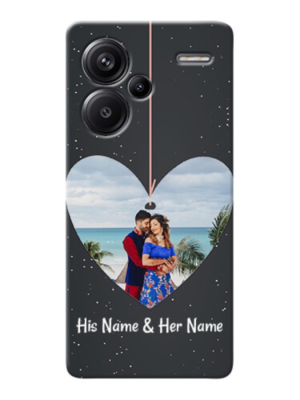 Custom Redmi Note 13 Pro Plus 5G custom phone cases: Hanging Heart Design