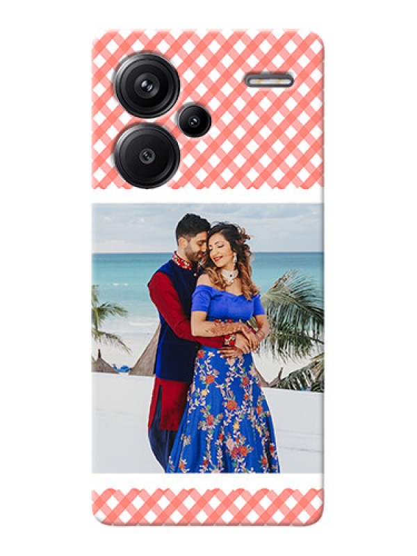 Custom Redmi Note 13 Pro Plus 5G custom mobile cases: Pink Pattern Design