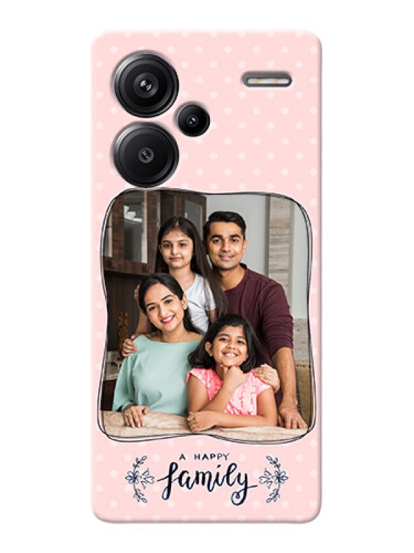 Custom Redmi Note 13 Pro Plus 5G Personalized Phone Cases: Family with Dots Design