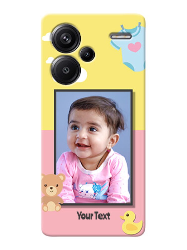 Custom Redmi Note 13 Pro Plus 5G Back Covers: Kids 2 Color Design
