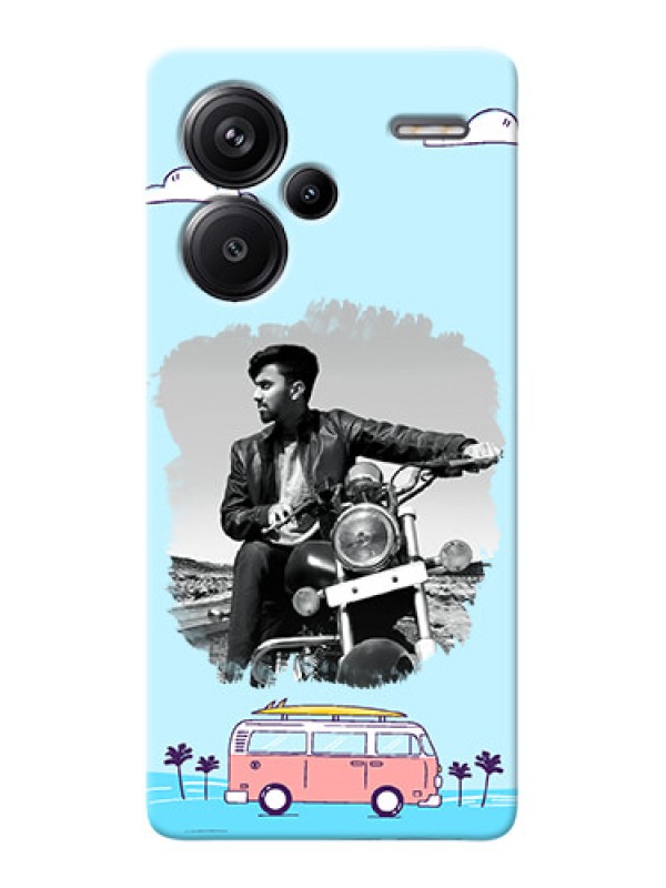 Custom Redmi Note 13 Pro Plus 5G Mobile Covers Online: Travel & Adventure Design