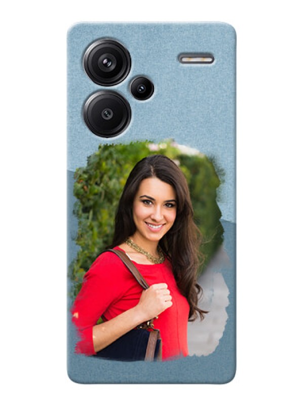 Custom Redmi Note 13 Pro Plus 5G custom mobile phone covers: Grunge Line Art Design