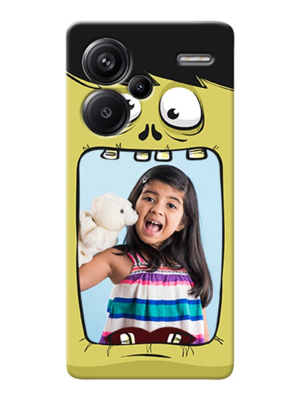 Custom Redmi Note 13 Pro Plus 5G Mobile Covers: Cartoon monster back case Design