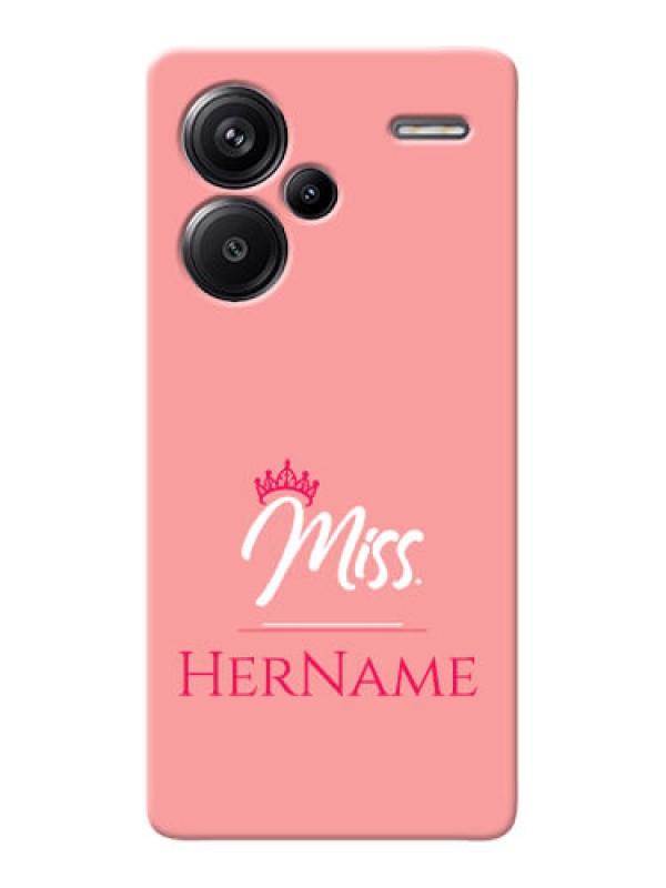 Custom Redmi Note 13 Pro Plus 5G Custom Phone Case Mrs with Name