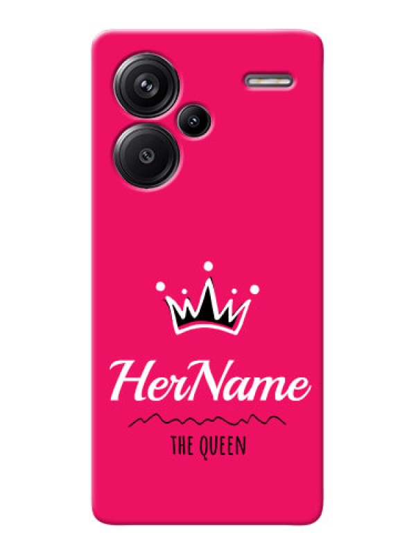 Custom Redmi Note 13 Pro Plus 5G Queen Phone Case with Name