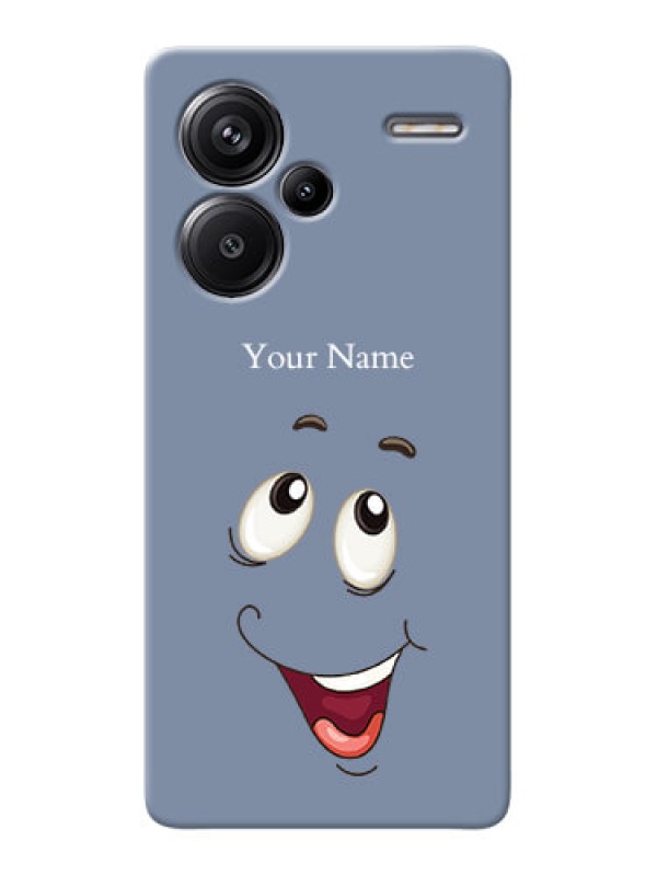 Custom Redmi Note 13 Pro Plus 5G Photo Printing on Case with Laughing Cartoon Face Design