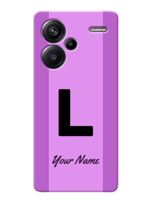 Custom Redmi Note 13 Pro Plus 5G Custom Phone Case with Tricolor custom text Design