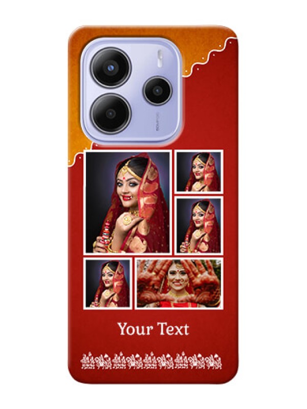 Custom Redmi Note 14 5G customized phone cases: Wedding Pic Upload Design