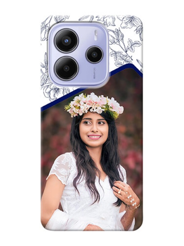 Custom Redmi Note 14 5G Phone Cases: Premium Floral Design