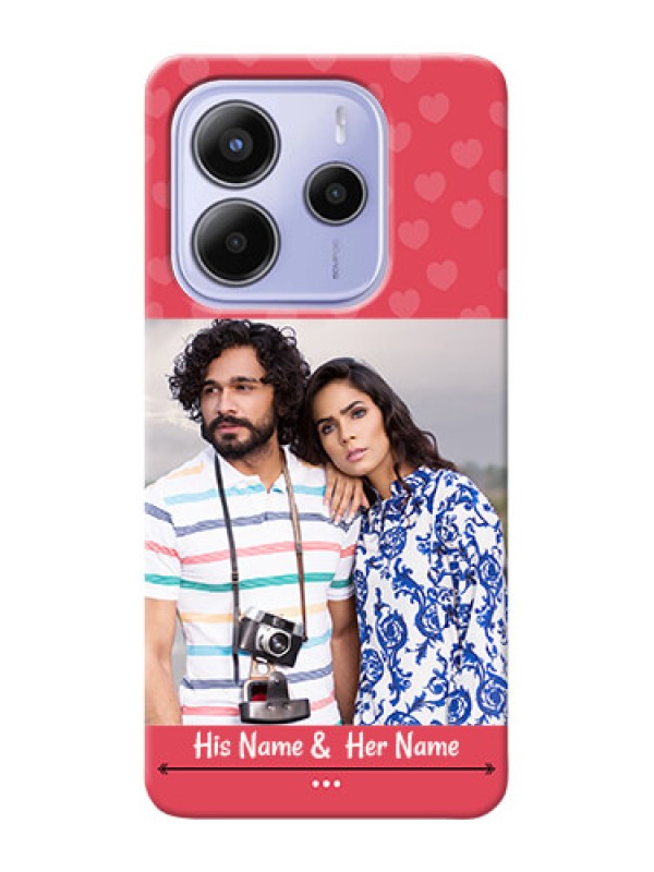 Custom Redmi Note 14 5G Mobile Cases: Simple Love Design