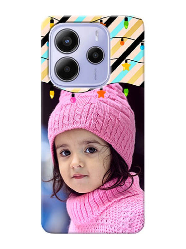 Custom Redmi Note 14 5G Personalized Mobile Covers: Lights Hanging Design