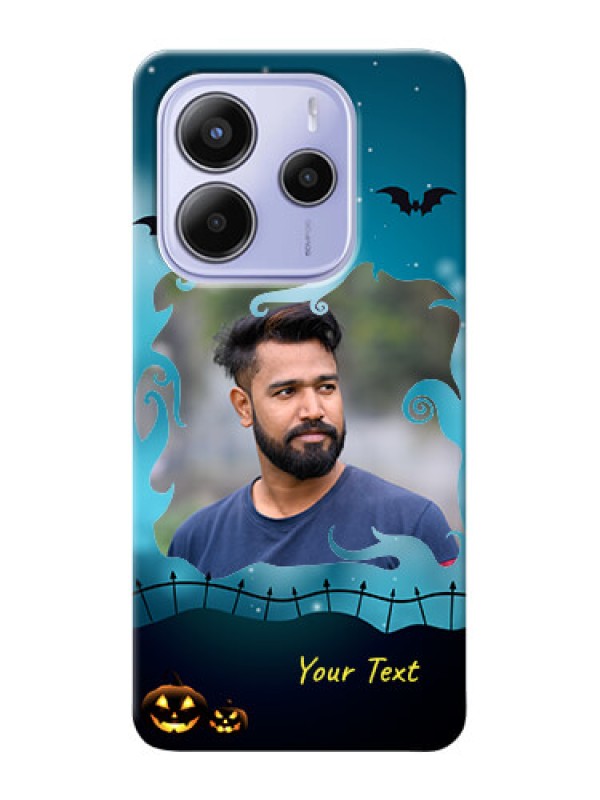 Custom Redmi Note 14 5G Personalised Phone Cases: Halloween frame design