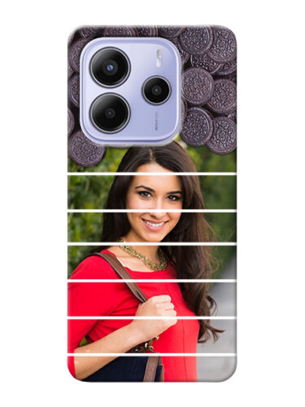 Custom Redmi Note 14 5G Custom Mobile Covers with Oreo Biscuit Design