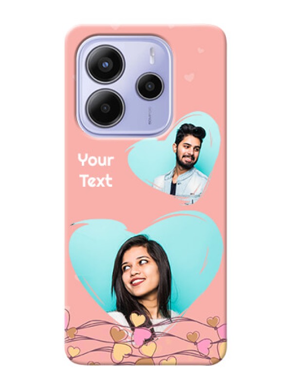 Custom Redmi Note 14 5G customized phone cases: Love Doodle Design