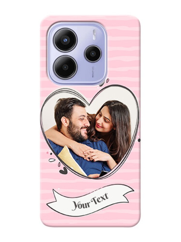 Custom Redmi Note 14 5G custom mobile phone covers: Vintage Heart Design