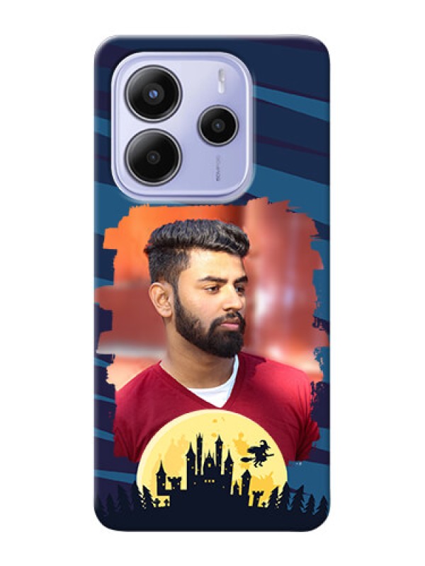 Custom Redmi Note 14 5G Back Covers: Halloween Witch Design