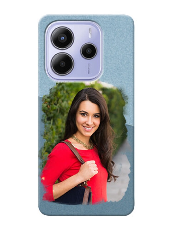 Custom Redmi Note 14 5G custom mobile phone covers: Grunge Line Art Design