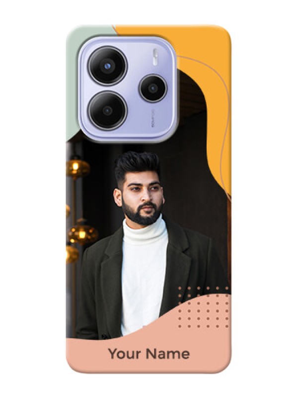 Custom Redmi Note 14 5G Personalized Phone Case with Tricoloured overlay design