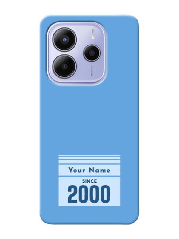 Custom Redmi Note 14 5G Custom Mobile Case with Custom Year of birth Design