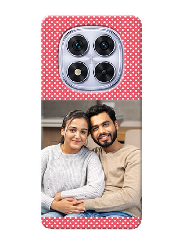 Custom Redmi Note 14 Pro 5G Custom Mobile Case with White Dotted Design