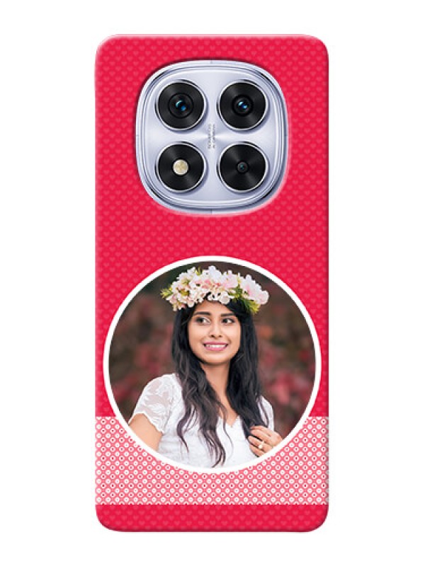 Custom Redmi Note 14 Pro 5G Mobile Covers Online: Pink Pattern Design