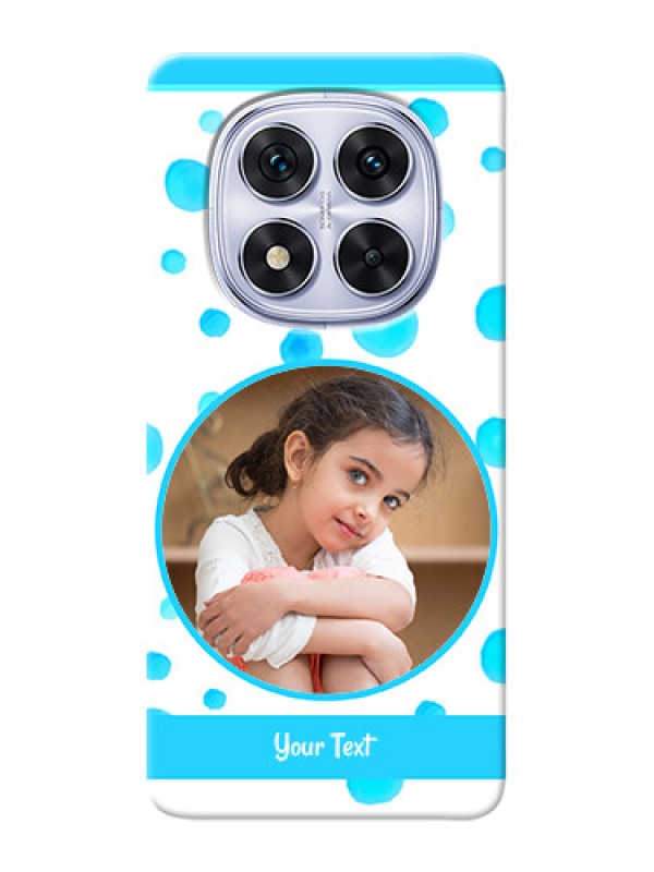 Custom Redmi Note 14 Pro 5G Custom Phone Covers: Blue Bubbles Pattern Design