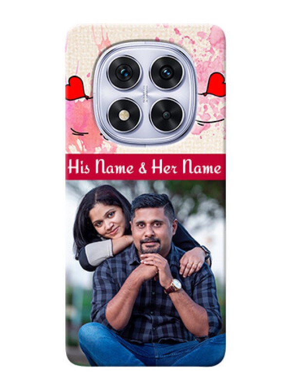 Custom Redmi Note 14 Pro 5G phone back covers: You and Me Case Design