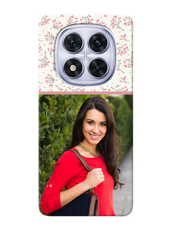 Custom Redmi Note 14 Pro 5G Back Covers: Premium Floral Design