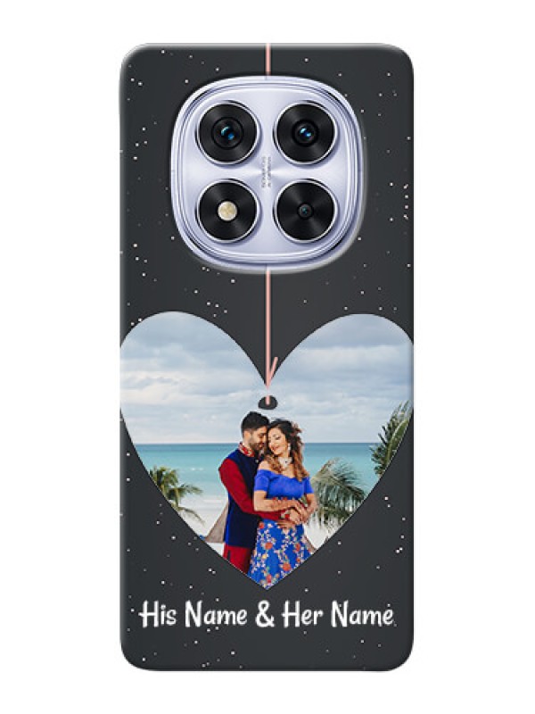 Custom Redmi Note 14 Pro 5G custom phone cases: Hanging Heart Design