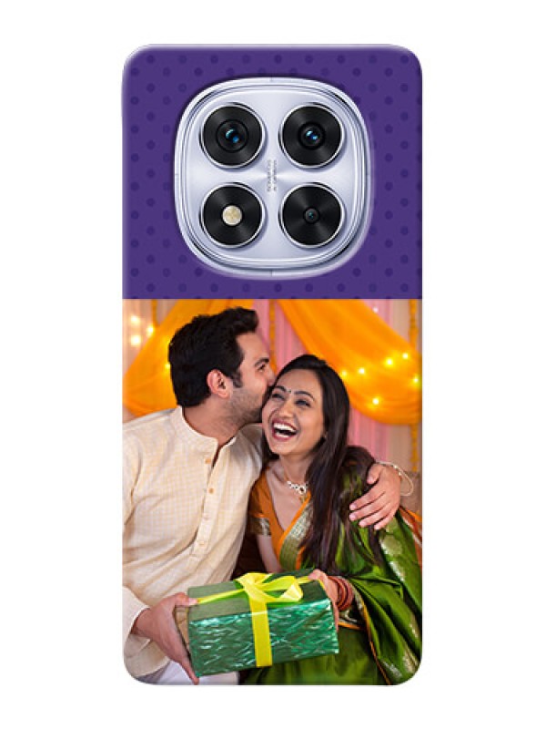 Custom Redmi Note 14 Pro 5G mobile phone cases: Violet Pattern Design