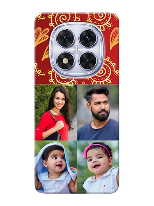 Custom Redmi Note 14 Pro 5G Mobile Phone Cases: 4 Image Traditional Design