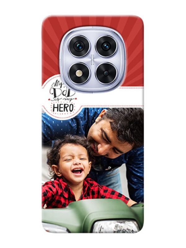 Custom Redmi Note 14 Pro 5G custom mobile phone cases: My Dad Hero Design