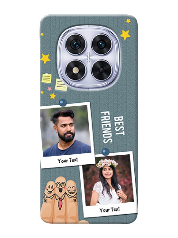 Custom Redmi Note 14 Pro 5G Mobile Cases: Sticky Frames and Friendship Design