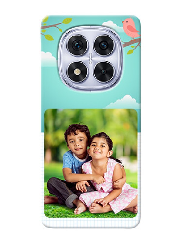 Custom Redmi Note 14 Pro 5G phone cases online: Doodle love Design