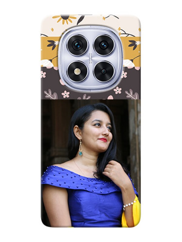 Custom Redmi Note 14 Pro 5G mobile cases online: Stylish Floral Design