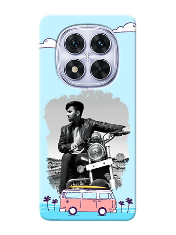 Custom Redmi Note 14 Pro 5G Mobile Covers Online: Travel And Adventure Design