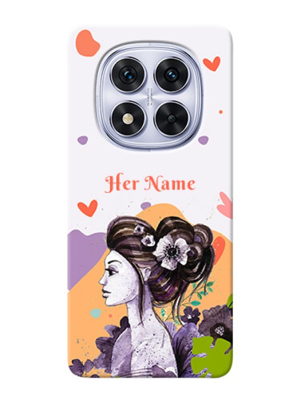 Custom Redmi Note 14 Pro 5G Personalized Phone Case with Woman And Nature Design
