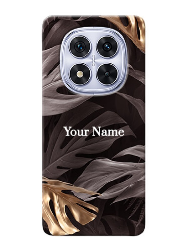 Custom Redmi Note 14 Pro 5G Personalised Phone Case with Wild Leaves digital paint Design