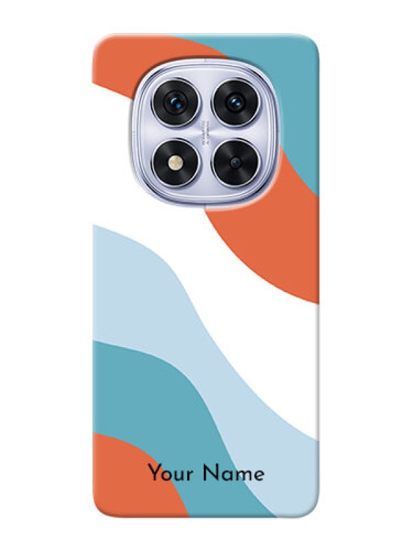 Custom Redmi Note 14 Pro 5G Custom Mobile Case with coloured Waves Design